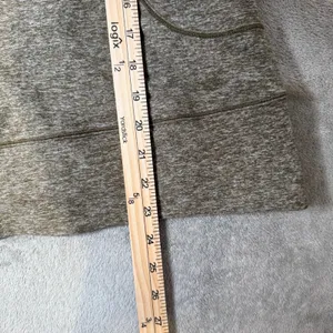 Lululemon Rush Hour 1/2 Zip Heathered Military Green Pullover Size 8‎ Active thumbnail 10