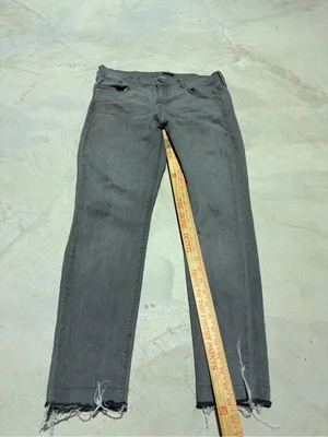 Mother looker ankle fray on the moon Gray Jeans 32 thumbnail 2