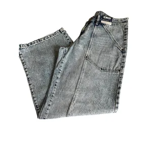 New York ReWash Women's Jean‎ Indigo Low Rise Wide Leg Size 7 Style J28121AW3 thumbnail 5