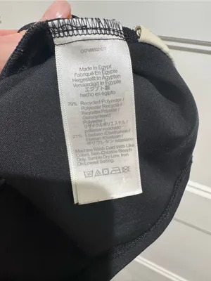 Madewell Flex Fitness Dress in Black Size Small thumbnail 11
