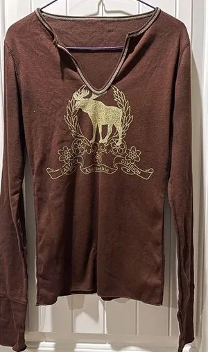 vintage Y2K AF long sleeve Tee NWT thumbnail 1