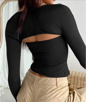 Long Sleeve Shrug Bolero and Tube Top thumbnail 2