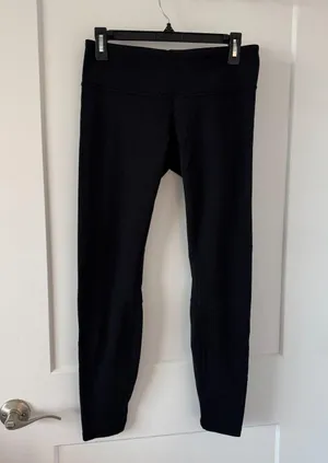 Lululemon Limited Edition Black Velvet Vixen Tight thumbnail 1