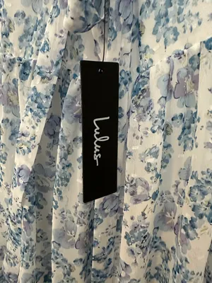 Lulus My Story White Floral Tie-Back Maxi Dress thumbnail 6
