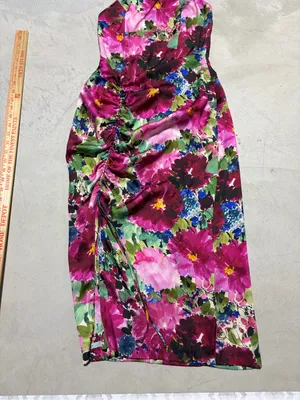 Parker black revolve Selena Floral Midi Dress pink 0 thumbnail 4