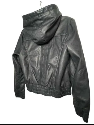 Y2K Vintage Jacket Size Large ~ Hooded with Pockets ~ Like New Condition thumbnail 5