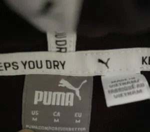 Puma Athletic Black Hoodie Size M thumbnail 3