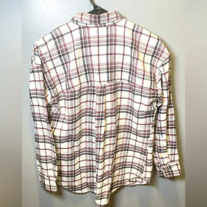 Madewell Women's Flannel Painter‎ Shirt Witthoff Plaid Size XXS thumbnail 4
