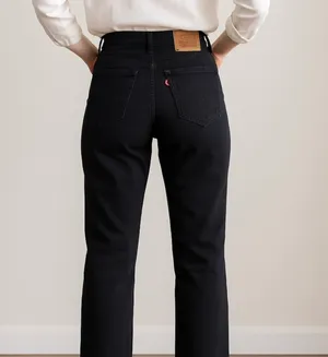 Levi’s black relaxed bootcut 550 jeans thumbnail 5