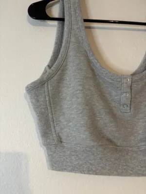 Grey Aerie Comfy Top Ribbed  thumbnail 2