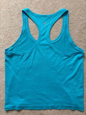 Lululemon Swifty Tech Racerback Tank Top Race Length Blue thumbnail 1