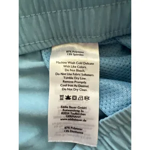 Eddie Bauer Light Blue Athletic Shorts Women's Running Workout 87% Polyester thumbnail 4