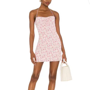 Majorelle Lexi Mini Dress in Pink Floral thumbnail 2