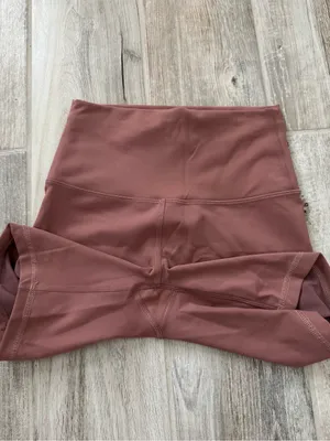 Lululemon Wunder Train High Rise Short 8" Spiced Chai NWOT Size 4 thumbnail 7