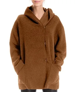 Max Studio Women's Hooded Coat | Size S thumbnail 1