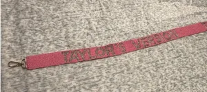 Taylor Swift Eras Tour Beaded guitar or purse strap Pink‎ TAYLORS VERSION NWT 47 thumbnail 1