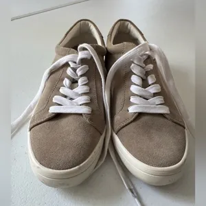 Frye Kerry Suede Womens Gray Lace Up‎ Sneakers Size 8.5 Round Toe Fall Outfit thumbnail 2