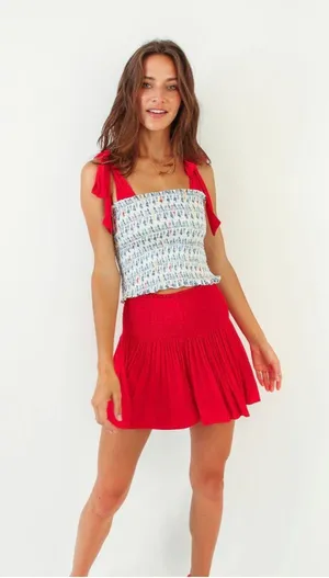 Koch Erica Red Skort thumbnail 1