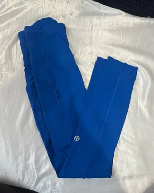 Lululemon Blue Leggings Crop thumbnail 1