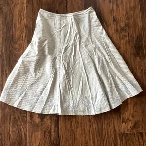 Ann Taylor A Line Midi Skirt thumbnail 1