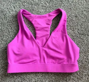 Fabletics Bright Pink Racerback Sports Bralette thumbnail 1
