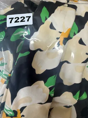 ASTR the label black floral midi dress‎ size small thumbnail 7
