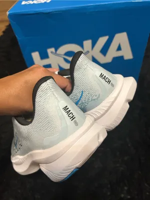 HOKA Mach blue athletic training running lace up shoes sneakers women’s 7 new thumbnail 4