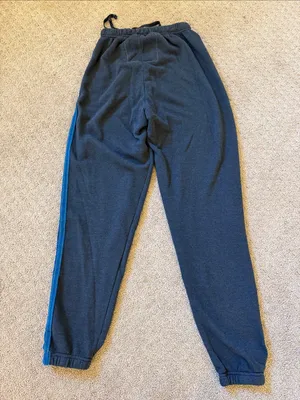 Avia Aviator Nation Gray Jogger Sweatpants with 5 Side Stripes - XS thumbnail 9