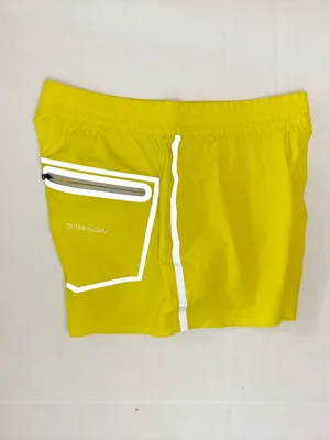 Outerknown Active Agility Athletic Reflecitve Shorts - XS - Electric Yellow thumbnail 5