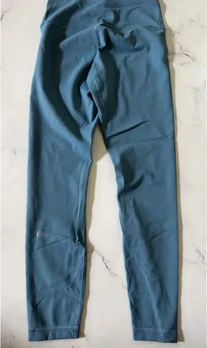 Lululemon Blue Leggings  thumbnail 1