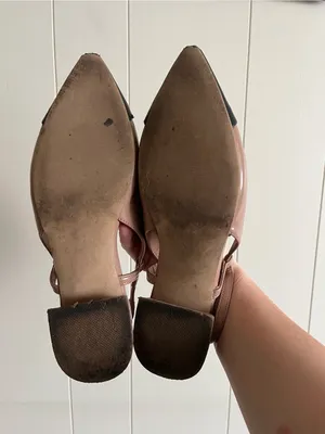Steve Madden Nude Pointed Kitten Heels - Size 6.5 thumbnail 8