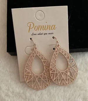 Pomina Lace Teardrop Earrings thumbnail 1