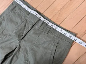 Loft Cotton Lyocell Cargo Jogger Green Size 6 thumbnail 5