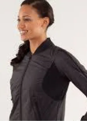 Lululemon Lightweight reversible Bomber Jacket. Women’s 8! Sleek fit. thumbnail 1