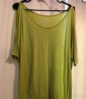 🎉 4 for $20 Mossimo cold shoulder top, XL Green thumbnail 1