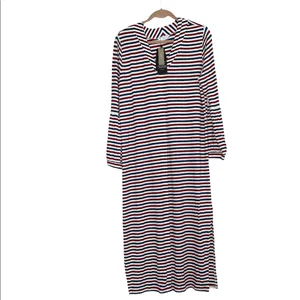 NWT Universal Standard Fir J.Crew Striped Dress Midi Medium thumbnail 8