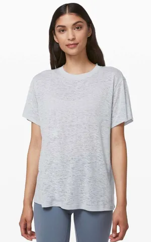 Lululemon All Yours Boyfriend Tee *Veil thumbnail 1