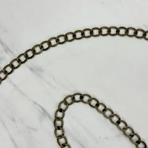 Floral Filigree Bronze Gold Tone Chain Belt OS ✨ thumbnail 8