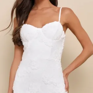 LULUS Sexy Floral Bridal Bachelorette Engagement Bridal Shower Honeymoon Bustier thumbnail 4