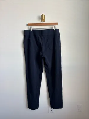 Duluth Trading Co NoGA Naturale Cotton Slim Leg Pants Navy Blue XL thumbnail 8