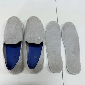 Rothy's Size 9 The Original Slip‎ On Sneaker Diamond Twill Women's Gray Shoes thumbnail 9