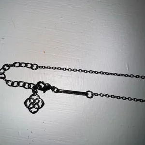 Kendra Scott Elisa Pendant Necklace Black Drusy thumbnail 3
