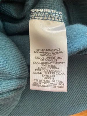 Peloton Digi Bloom Lightweight Teal Full Zip Hoodie Medium Woman’s thumbnail 4