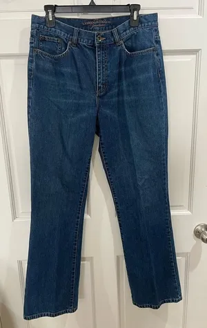 Lauren Jeans Co Premium Blue Jeans Size 10 thumbnail 1