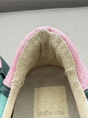 Dolce Vita Green and Pink Lace-Up Sneakers Size 7 thumbnail 7