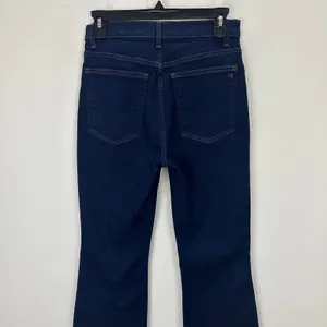 NEW Madewell The Stretch Flare Jean Rinse Wash Dark Blue High Rise US 26 thumbnail 9