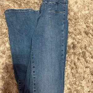 We The Free Medium Blue Wide-Leg Flare Jeans thumbnail 2