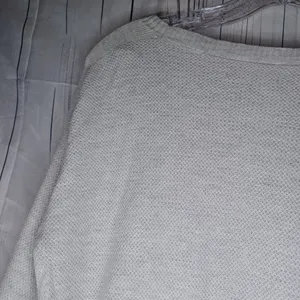 American Eagle Light Gray Cozy Minimalist Pullover Sweater thumbnail 11