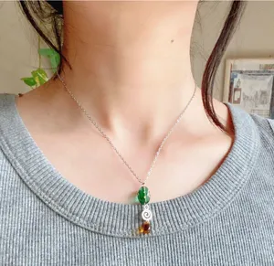 Handmade stainless steel celestial whimsical fairy boho vintage style necklace🌟🌝💧 thumbnail 2