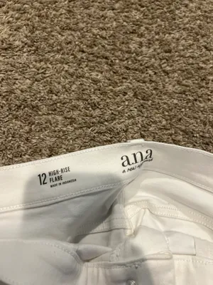 White Flare Jeans thumbnail 5